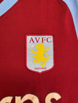 2008/09 Nike Trikot Aston Villa Acorns Rot M