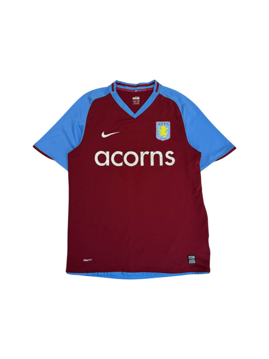 2008/09 Nike Trikot Aston Villa Acorns Rot M