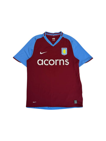 2008/09 Nike Trikot Aston Villa Acorns Rot M