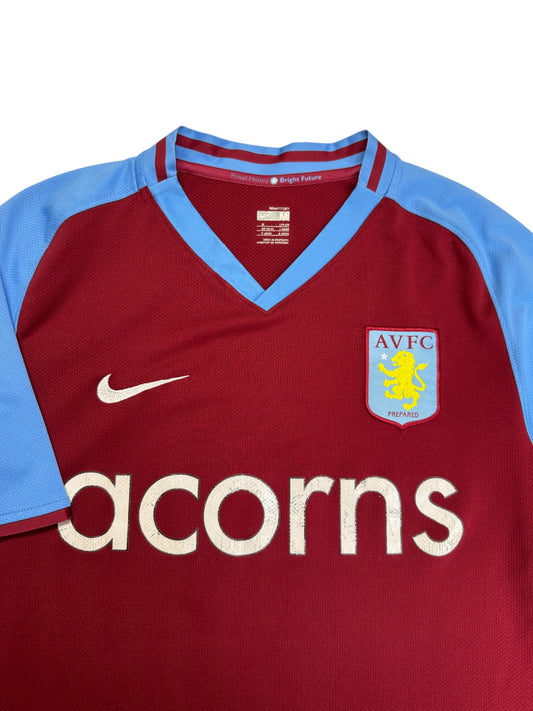 2008/09 Nike Trikot Aston Villa Acorns Rot M