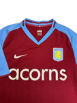 2008/09 Nike Trikot Aston Villa Acorns Rot M