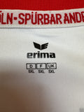 2015/16 Erima Trikot 1. FC Köln #24 Klünter Rewe Weiß 5XL