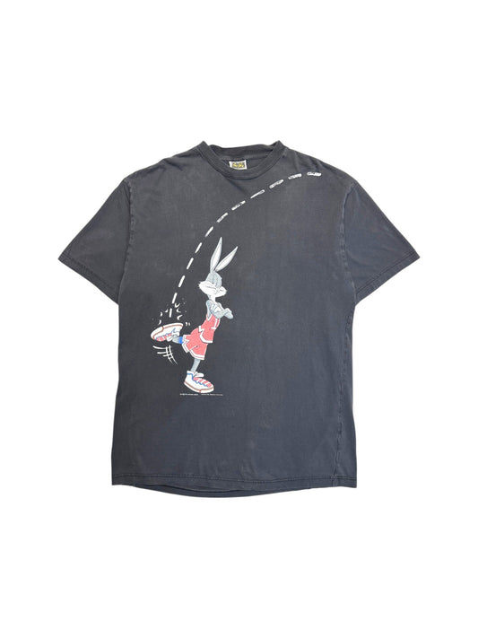 1993 Warner Bros. By Magic Johnson Shirt Bugs Bunny Looney Tunes Schwarz XL