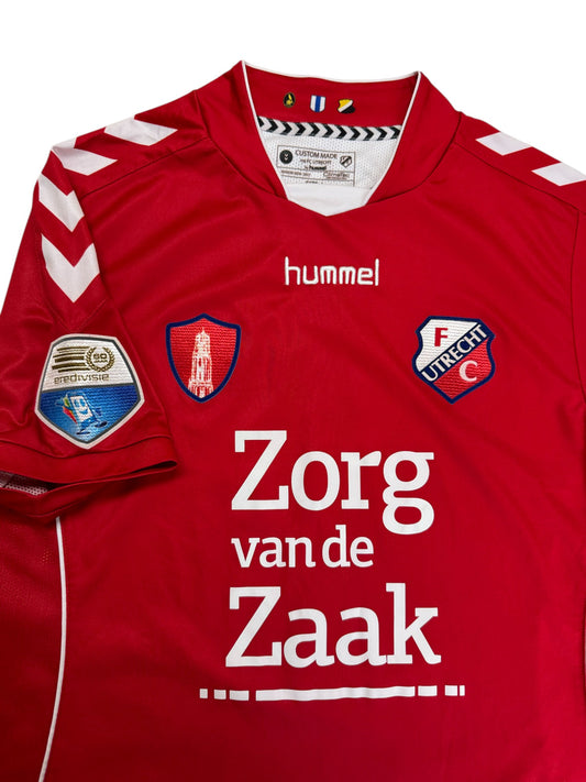 2016/17 Hummel Trikot Utrecht FC Zorg Van De Zaak #5 Rot L