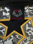 Vintage Tribal Gear Shirt Skulls Skater Schwarz M-L