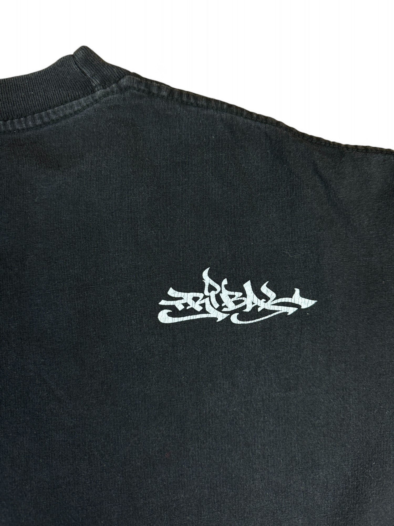 Vintage Tribal Gear Shirt Skulls Skater Schwarz M-L