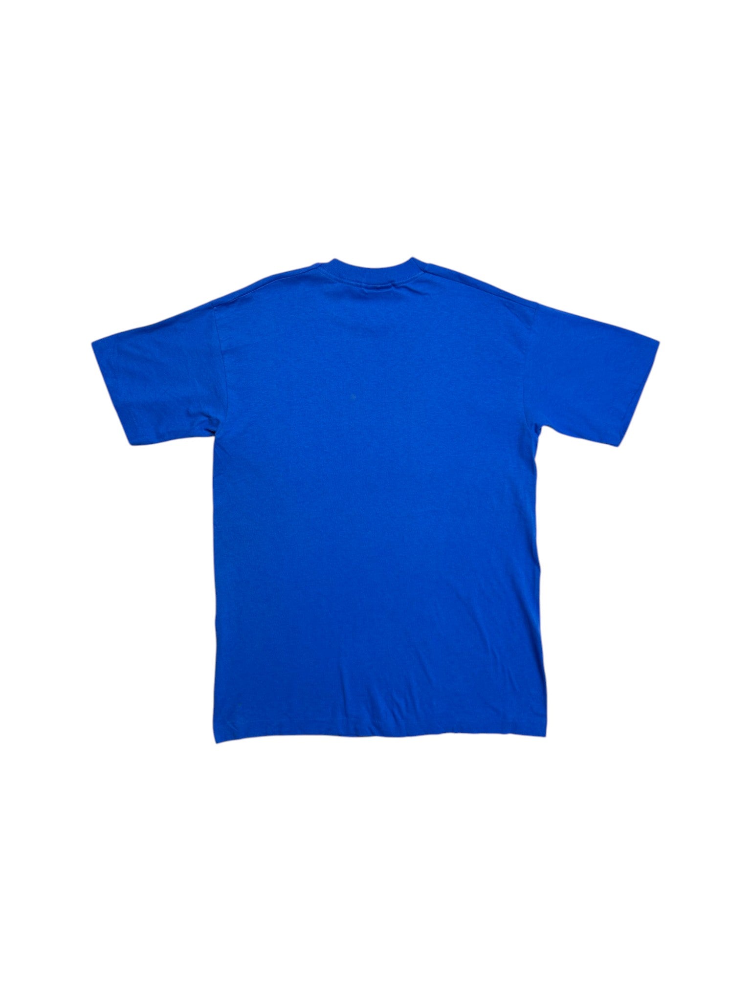90s Screen Stars Shirt Knax Club Sparkasse Single Stitch Blau M