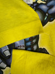 Vintage Maui&Sons Shirt "Sharkenstein" Streetsharks Single Stitch Gelb (Kindergröße XXL) S-M