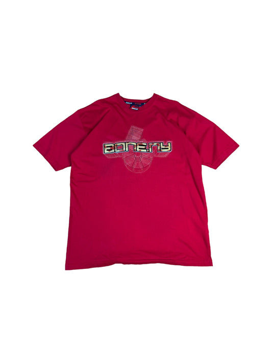 Vintage Bone Ny Shirt 3D Print Rot L