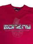 Vintage Bone Ny Shirt 3D Print Rot L