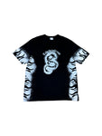 Vintage Rainbow Collection Shirt Y2K Dragon Print "Take the wild road" Schwarz Weiß (52/54) L-XL
