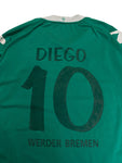 2007/08 Kappa Trikot Werder Bremen Citibank #10 Diego Grün XL-XXL