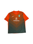 2011/2012 Nike Trikot Werder Bremen Targobank #10 Grün Orange XXL