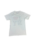 Vintage Fruit Of The Loom Shirt "I<3NY" Basic Weiß S
