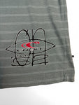Vintage O'Neill Shirt Gestreift Blau Grau XXL