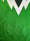 2010/11 Nike Trikot Werder Bremen Targobank Mit Unterschriften Grün M