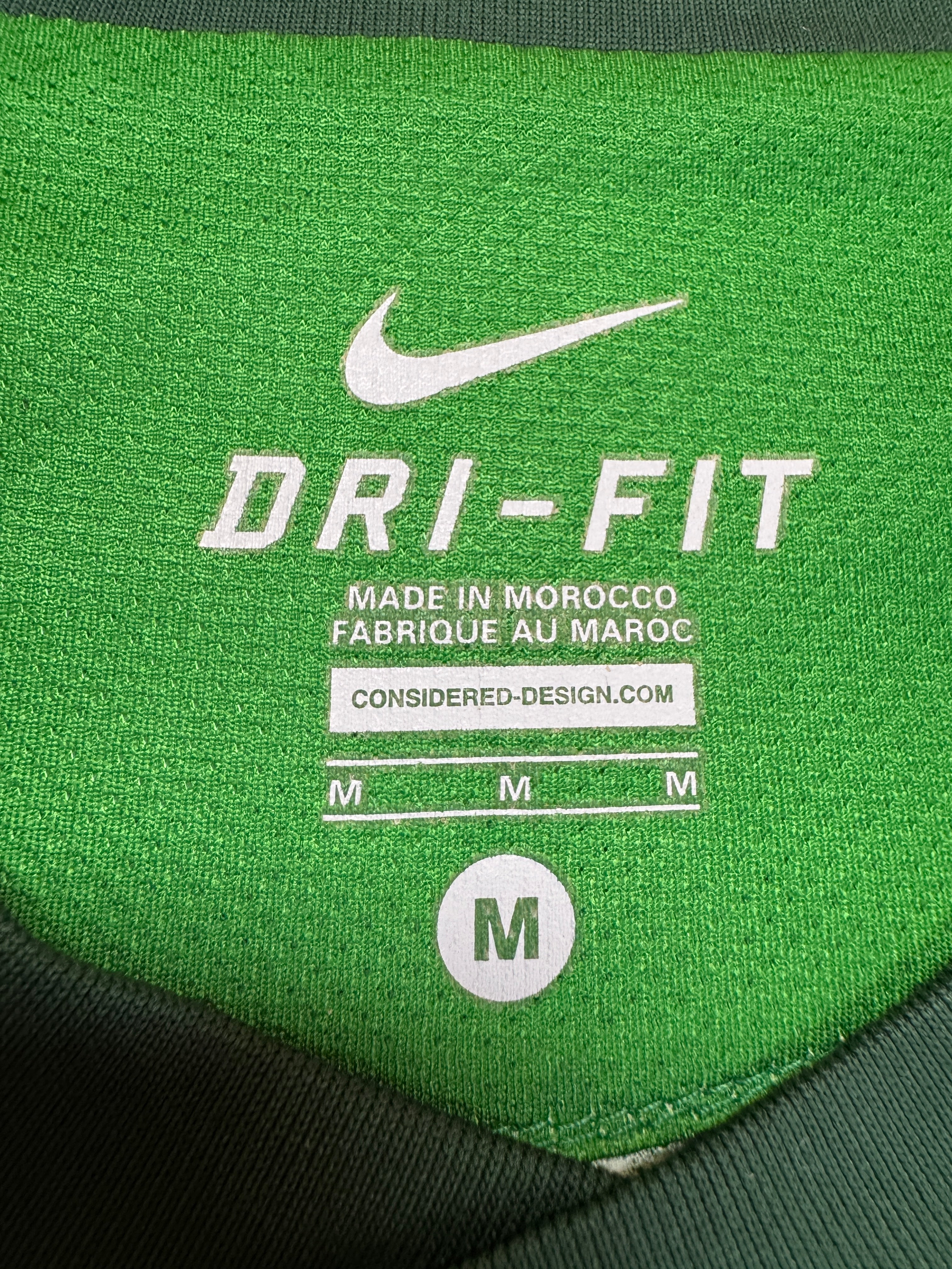 2010/11 Nike Trikot Werder Bremen Targobank Mit Unterschriften Grün M