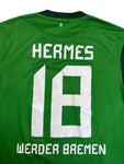 2010/11 Nike Trikot Werder Bremen Targobank Mit Unterschriften Grün M