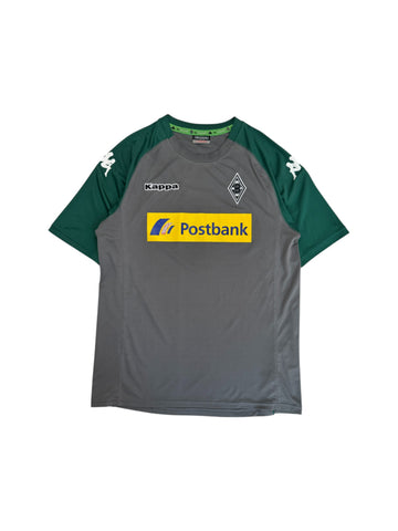 2017/18 Kappa Trikot Borussia Mönchengladbach Postbank Grau Grün L