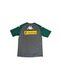 2017/18 Kappa Trikot Borussia Mönchengladbach Postbank Grau Grün L