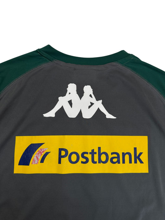 2017/18 Kappa Trikot Borussia Mönchengladbach Postbank Grau Grün L