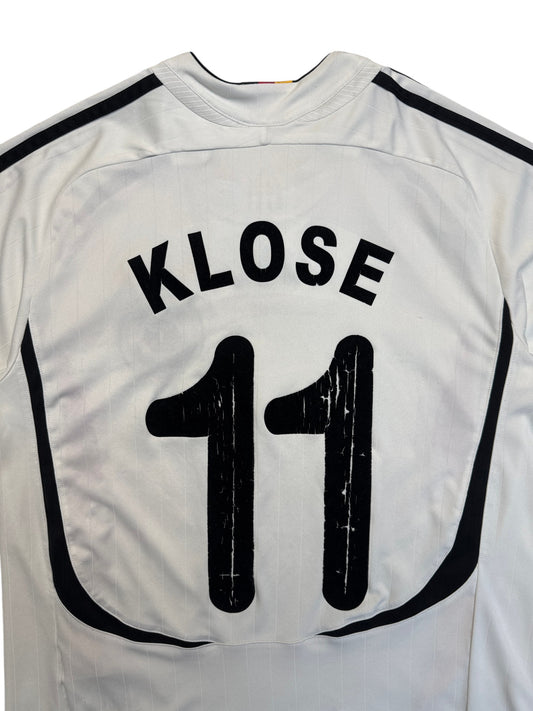 2006 Adidas Trikot DFB WM #11 Klose Weiß