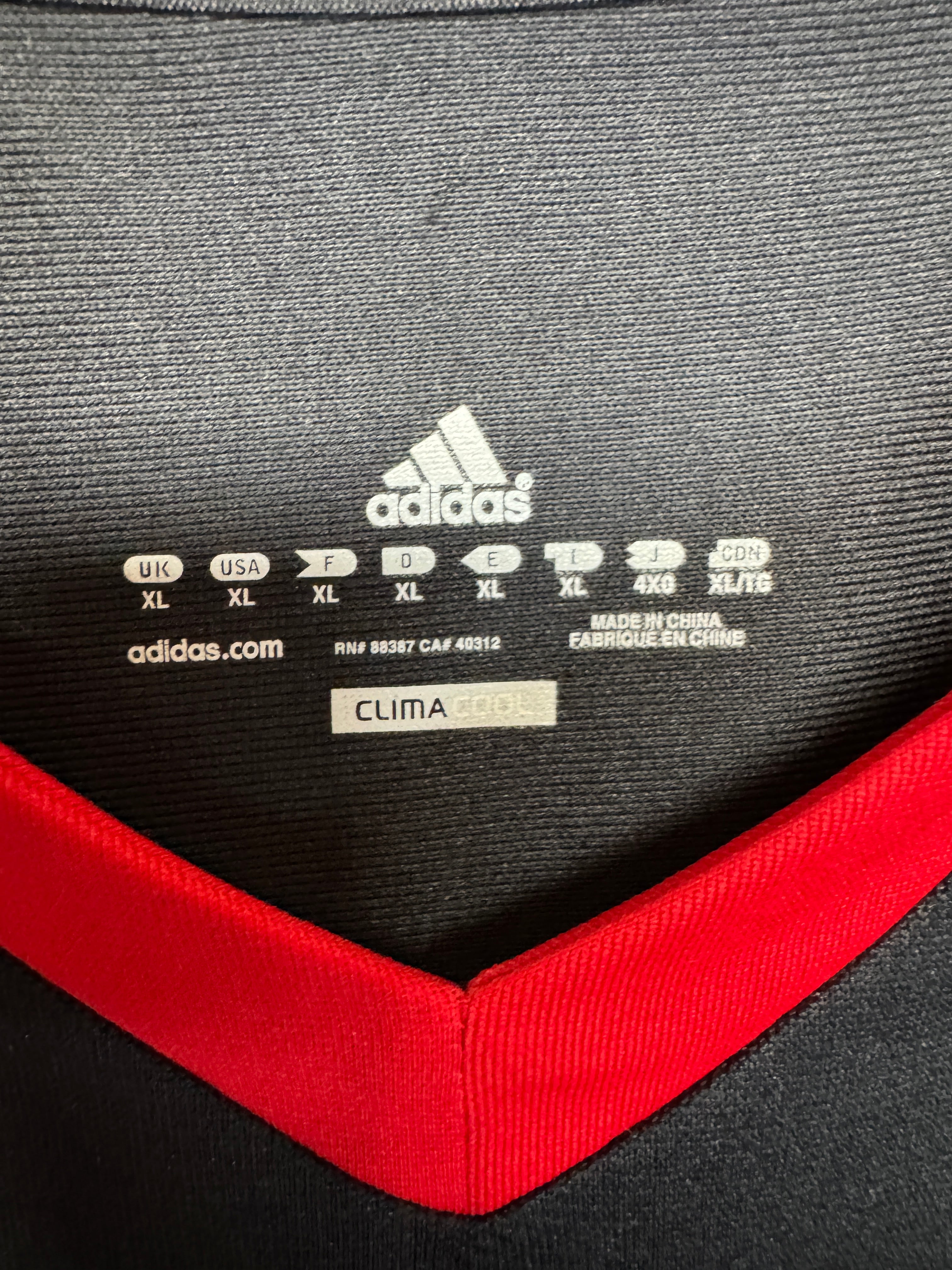2010 Adidas Trikot DFB #10 Aogo Mit Unterschrift Schwarz