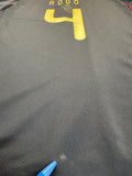 2010 Adidas Trikot DFB #10 Aogo Mit Unterschrift Schwarz