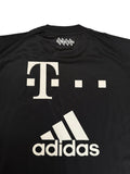 2020/21 Adidas Trikot FC Bayern München T Online Schwarz L