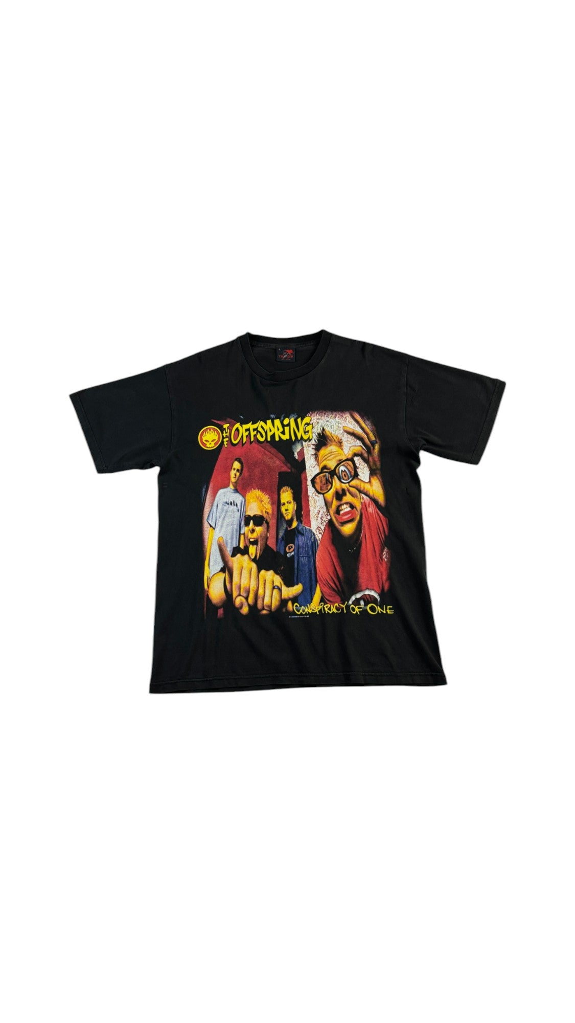 Vintage Thunder Shirt 2000 The Offspring Conspiracy Of One Schwarz L - RareRags