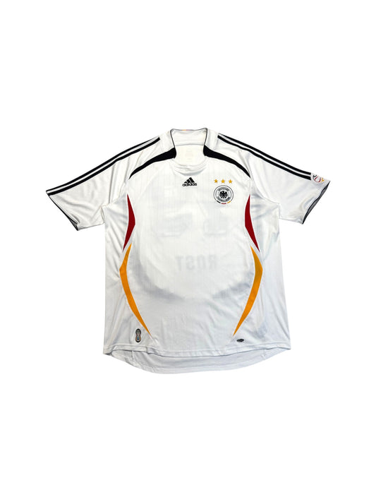 2006 Adidas Trikot DFB WM #79 Rost Weiß