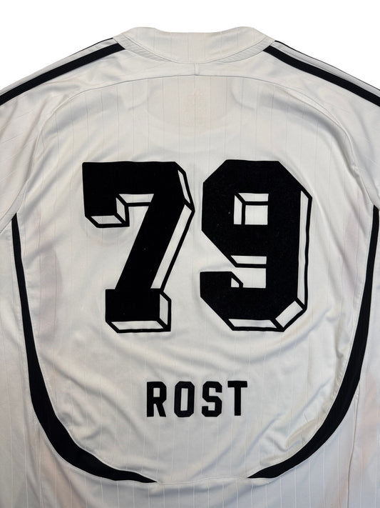 2006 Adidas Trikot DFB WM #79 Rost Weiß