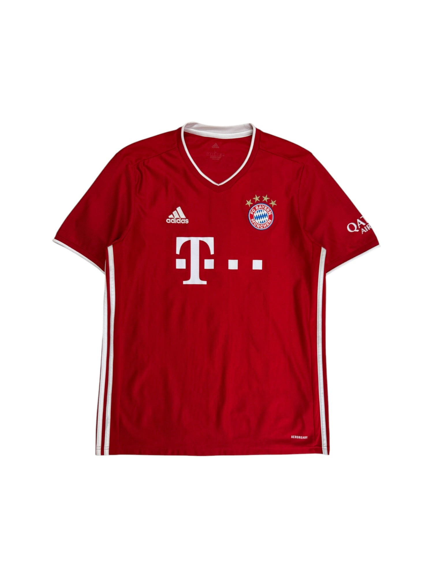 2020/21 Adidas Trikot FC Bayern München #19 Davies Rot L