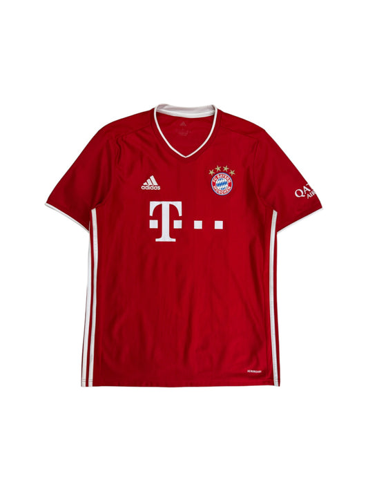 2020/21 Adidas Trikot FC Bayern München #19 Davies Rot L