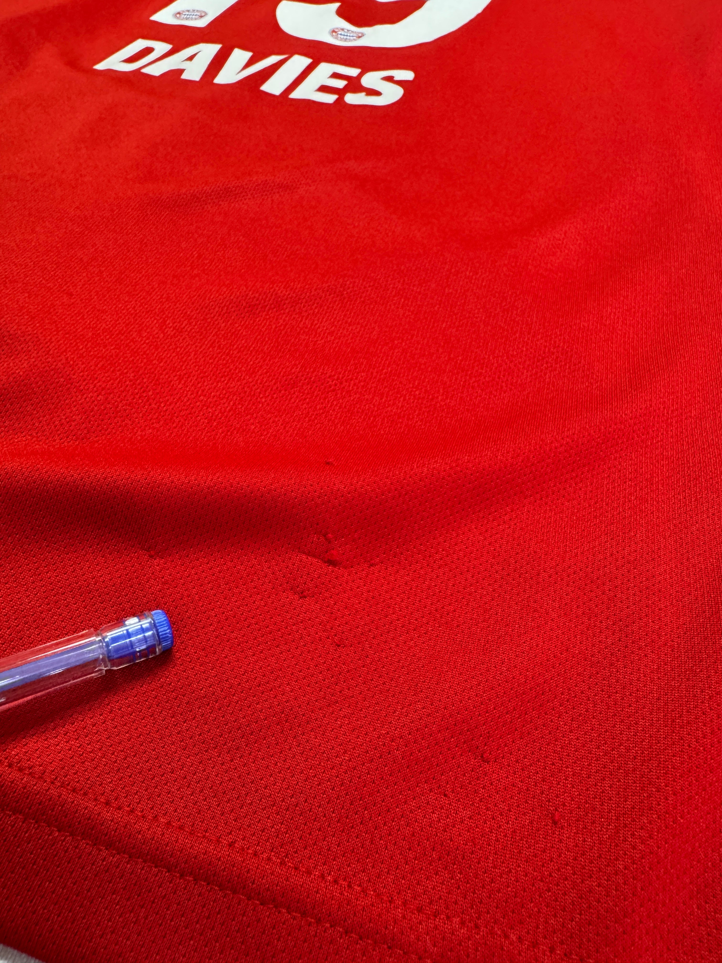 2020/21 Adidas Trikot FC Bayern München #19 Davies Rot L