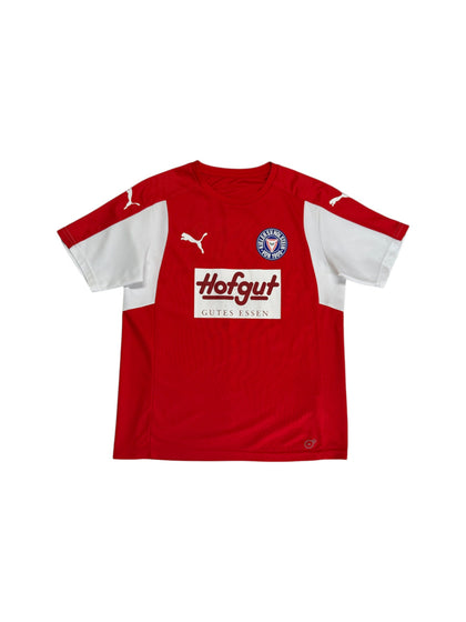 00s Puma Trikot Holstein Kiel Hofgut #11 Rot XS-S