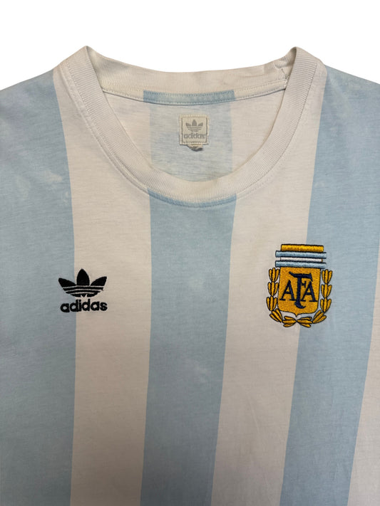 2005 Adidas Retro Shirt Argentinien 1974 Blau Weiß