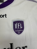 2005/06 Uhlsport Trikot VFL Osnabrück Herforder Pils Mit Unterschriften Weiß Lila XL