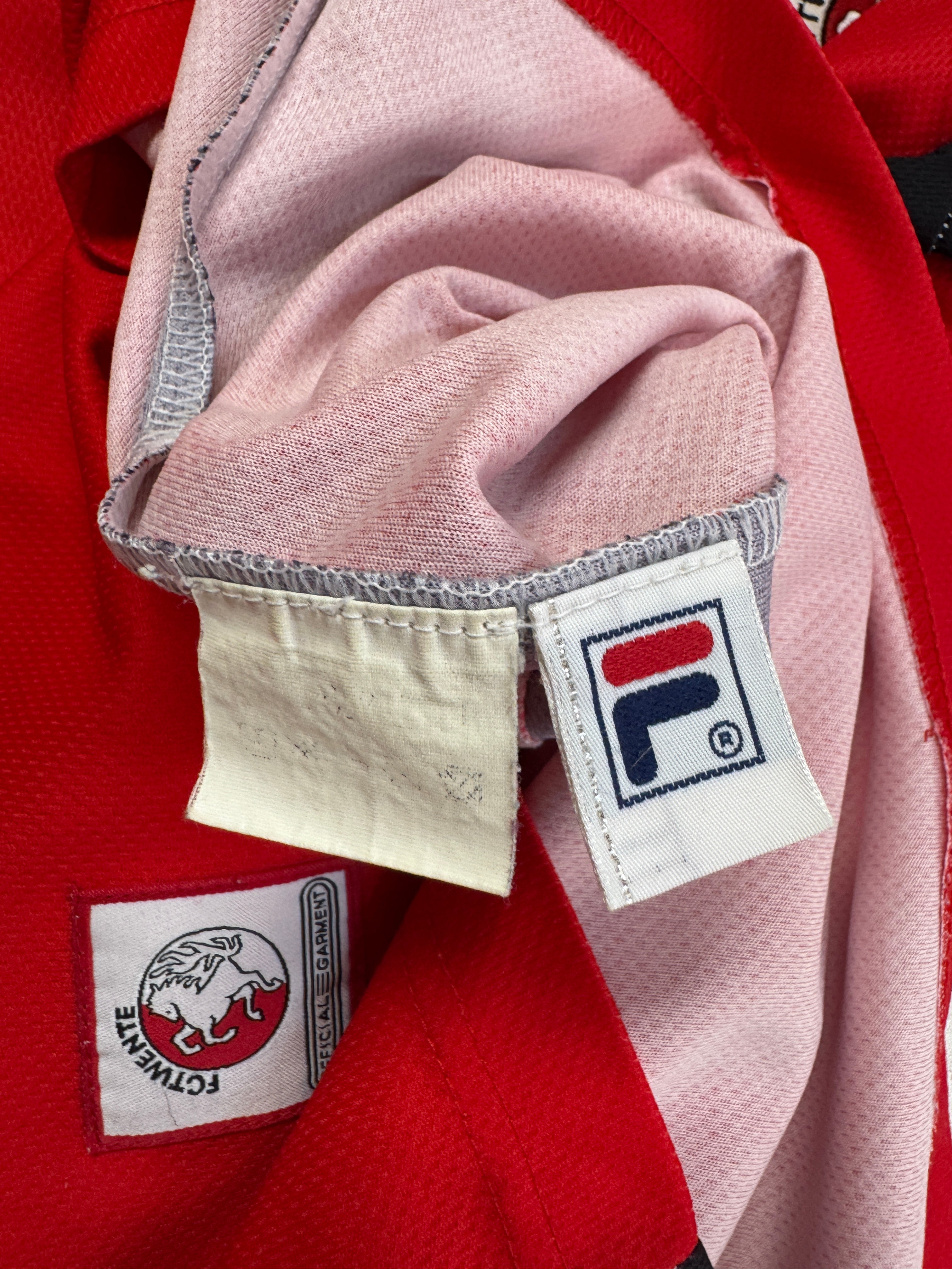 2000-01 Fila Trikot FC Twente Essent Rot S