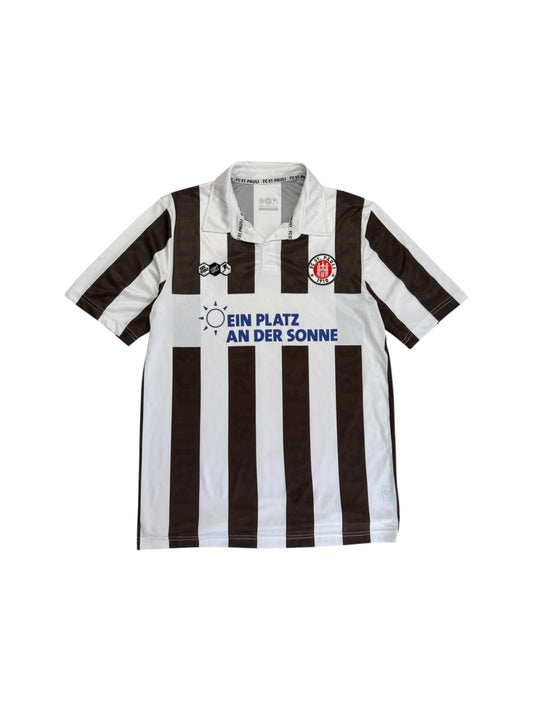 2011/12 DoYouFootball Trikot FC ST Pauli Home Platz An Der Sonne Weiß Braun L