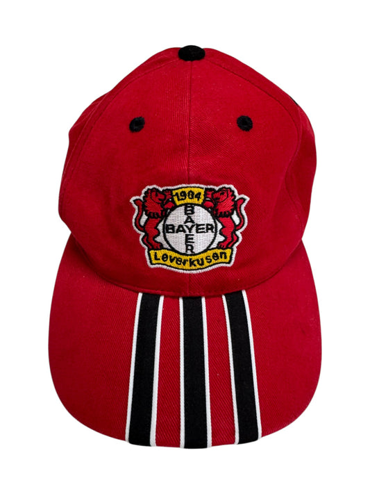 90s Adidas Cap Bayer Leverkusen Rot One Size