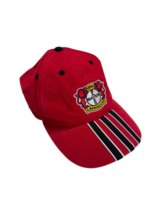 90s Adidas Cap Bayer Leverkusen Rot One Size