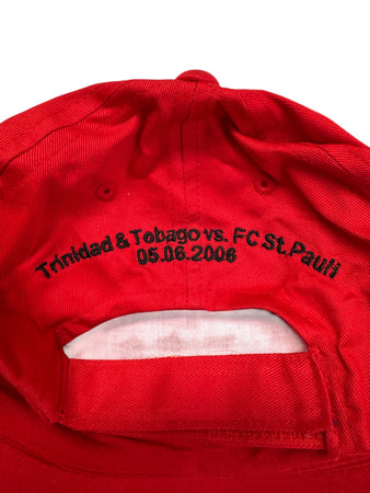 2006 Cap Trinidad & Tobago Vs. FC St. Pauli Ebay Rot One Size