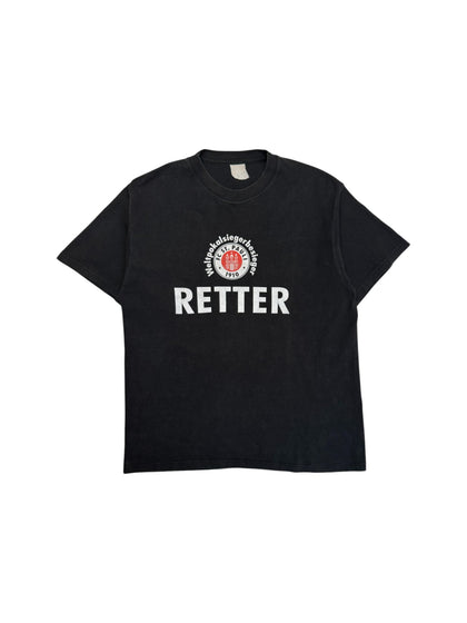 00s St. Pauli Shirt "Retter" Schwarz L
