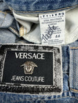 Vintage Versace Jeans Mit Medusa Details Made In Italy Blau 30/44