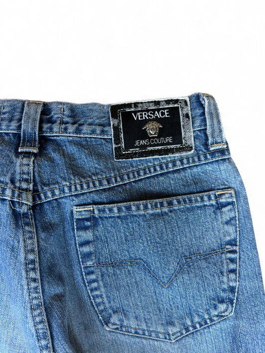Vintage Versace Jeans Mit Medusa Details Made In Italy Blau 30/44