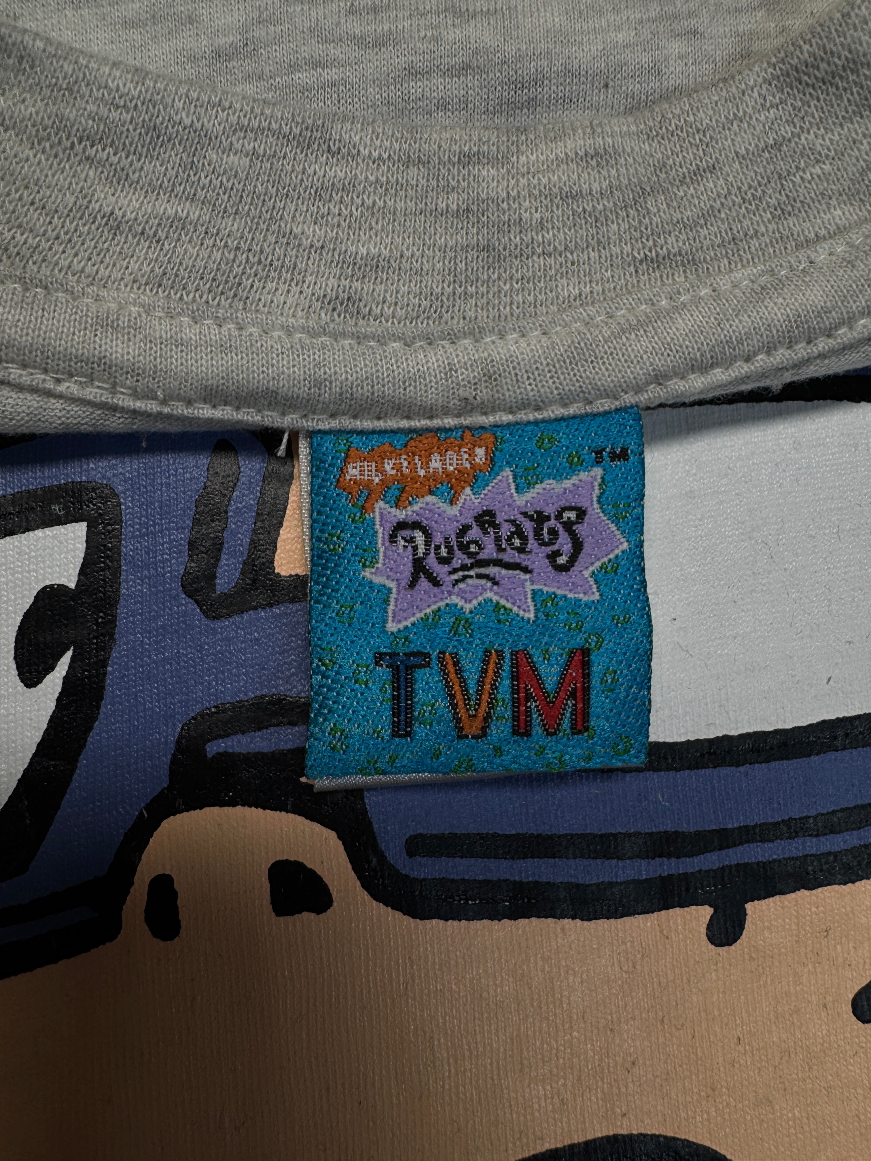 1999 TV Mania Shirt RugRats Cuckie Deadstock Grau M