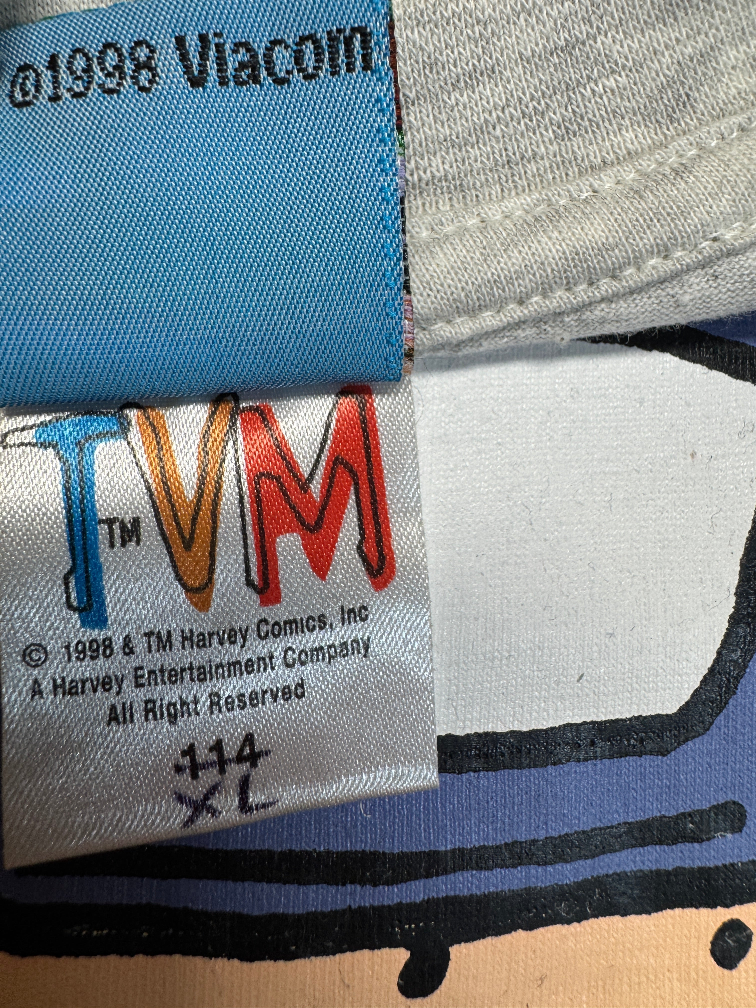 1999 TV Mania Shirt RugRats Cuckie Deadstock Grau XL