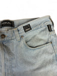 Vintage Versace Jeans Medusa Details Made In Italy Helle Waschung Blau 38/52