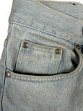 Vintage Versace Jeans Medusa Details Made In Italy Helle Waschung Blau 38/52